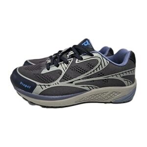 Propet One Lt Walking Shoes Women's‎ Grey Blue Sneakers WAA022M Size 7 B NWT